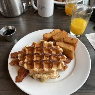 Waffle Sandwich