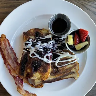 Blueberry lemon French toast
