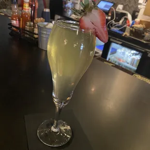 Passionfruit mimosa