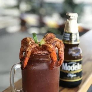 Shrimp Michelada