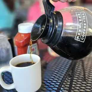 Peerless organic coffee