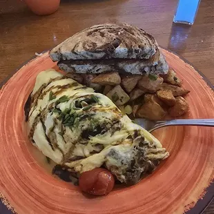 Wild Mushroom Omelette