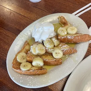 Banana foster French toast