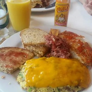 Clay Street omelette