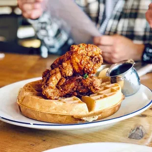 Fried Chicken and Waffle (Hot Chicken specifically)