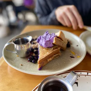 Ube French toast