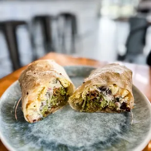Sisig burrito