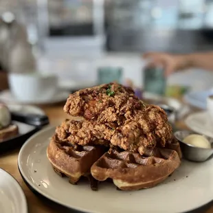 Fried chicken (original)  &amp; waffle