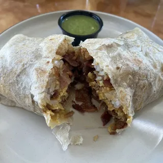 Bacon Breakfast Burrito