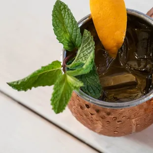 Come try one (or more) of our 5 mules: Texas Mule, Irish Mule, Oaxacan Mule, Tennesse Mule, or Mexican Mule.