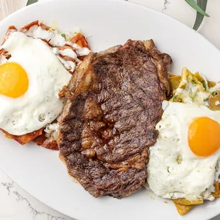 Ribeye Chilaquiles