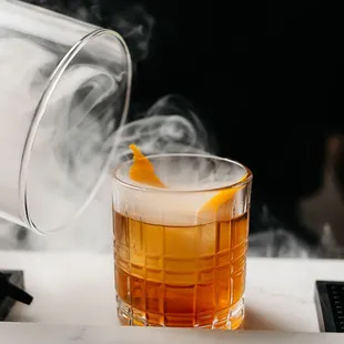 Smoked Old Fashioned