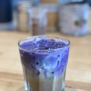 Ube Coconut Egg Yolk Coffee