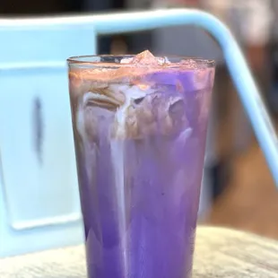 Ube Coconut Latte