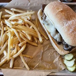 French Dip and French Fries