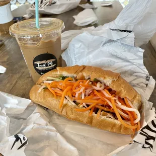 Ha Long Bay sandwich and Vietnamese Coffee