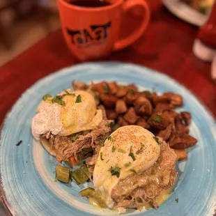 Carnitas Benedicts