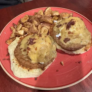 Country Biscuit Benedict