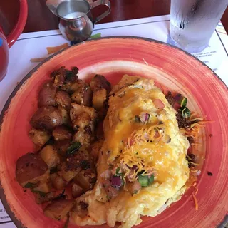 Chicken Chorizo Omelet