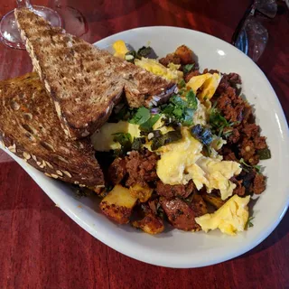 Chorizo Hash Skillet