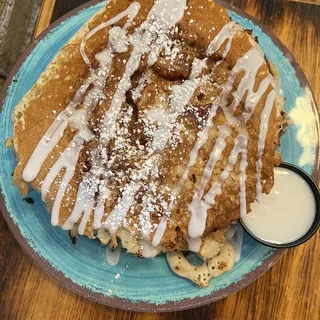 Cinnamon Roll Pancakes