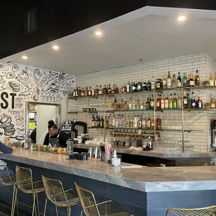 Bar area