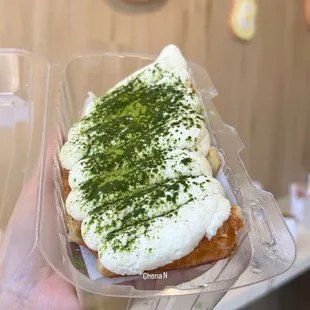 Matcha Croffle $6.45