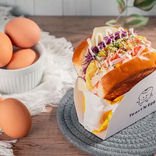 Crab Stick &amp; Corn Toast