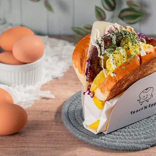 Pork Chop Chop Toast