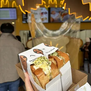 WAGYU TOAST and SUGOI BEEF TOAST