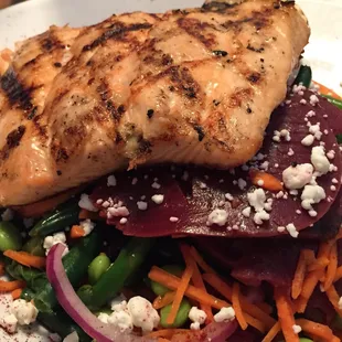 Blackened Salmon Salad