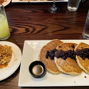 Gluten Free Pancakes &amp; Side of Hashbrowns