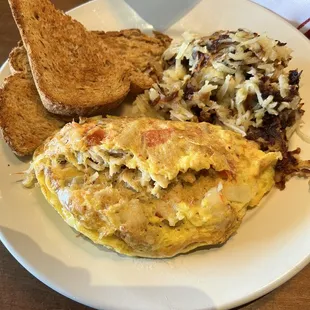 Chesapeake omelette