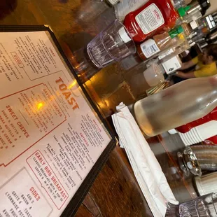 Bar area