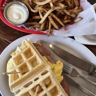 Waffle Sandwich