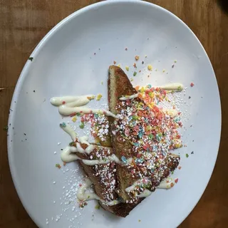 Fruity Pebble French Toast