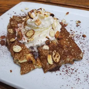 Almond Butter Crepes