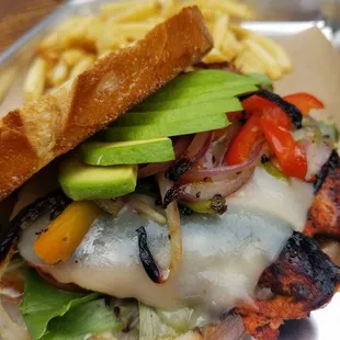 Chicken Harissa Sandwich