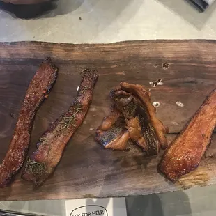 Beer and bacon  flight. So yummy.