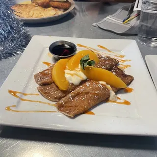 CREPES - PEACH PLEASE