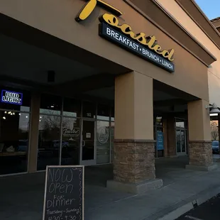 Now open for dinner