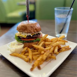 Southwest Burger - didn&apos;t have any jalapeño (menu said it would) and wasn&apos;t spicy but still very good - cooked as ordered!