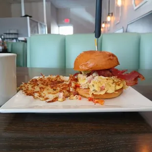 Denver Omelet sandwich