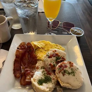Two Buttermilk Biscuits and Gravy