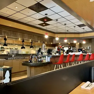Kitchen area.