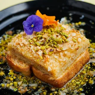 Coconut Pistachio Kanafee