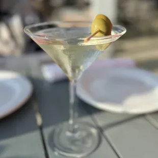 Dirty martini