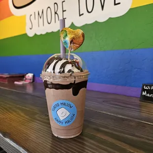 Frozen Hot Chocolate- best chocolate shake anywhere!