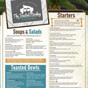 June 2022: Menu Page 1 of 2