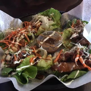Asian Pork Lettuce Wraps